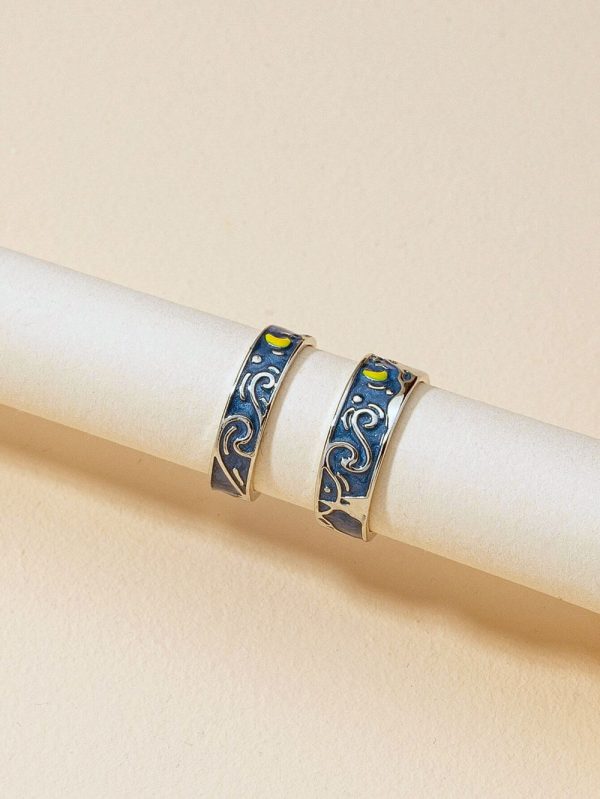 گوشواره های حلقه ای برجسته