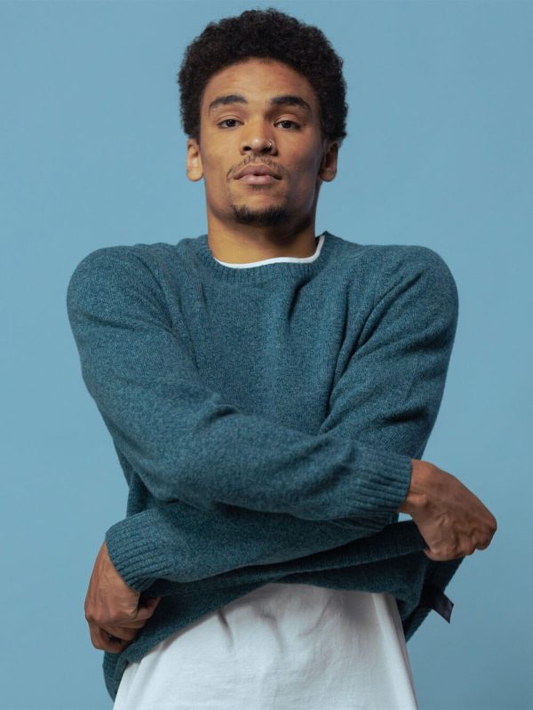 سویشرت آبی رنگ Asso