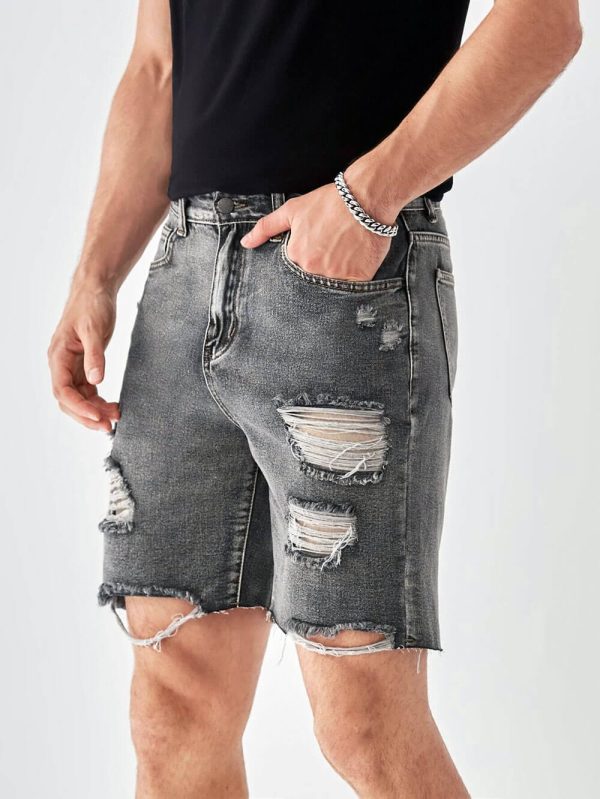 شلوار جین پاره شده 3007