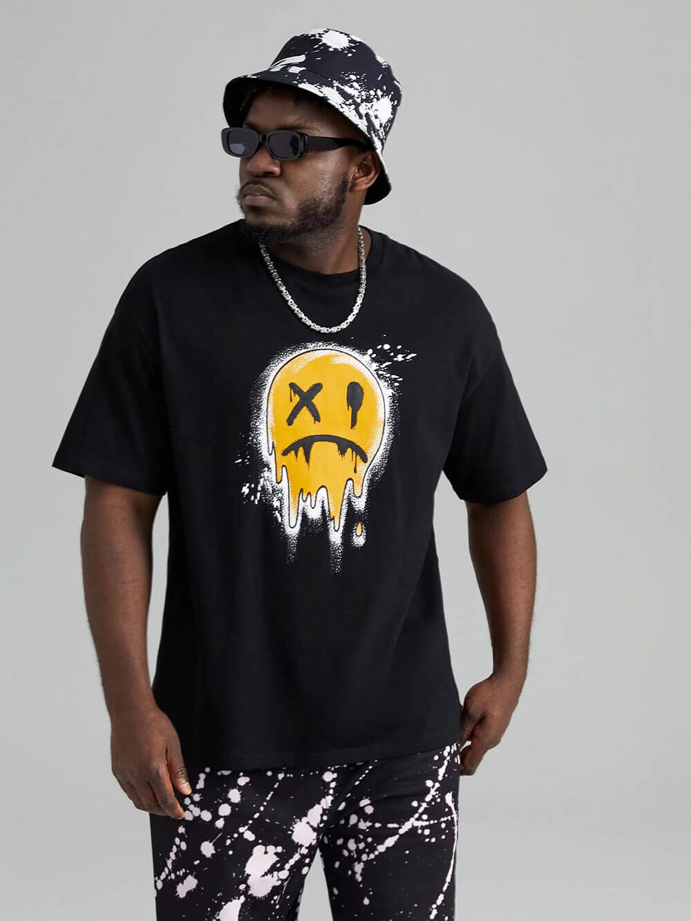 تی شرت پنبه ای مشکی